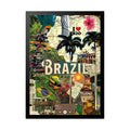 Quadro Decorativo Brazil
